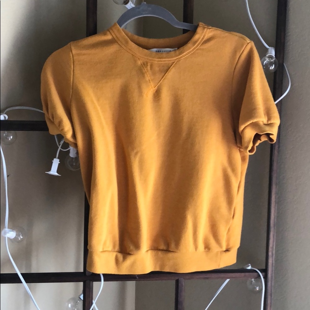 Yellow short sleeve